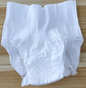 How to change a disposable pull up style adult diaper?