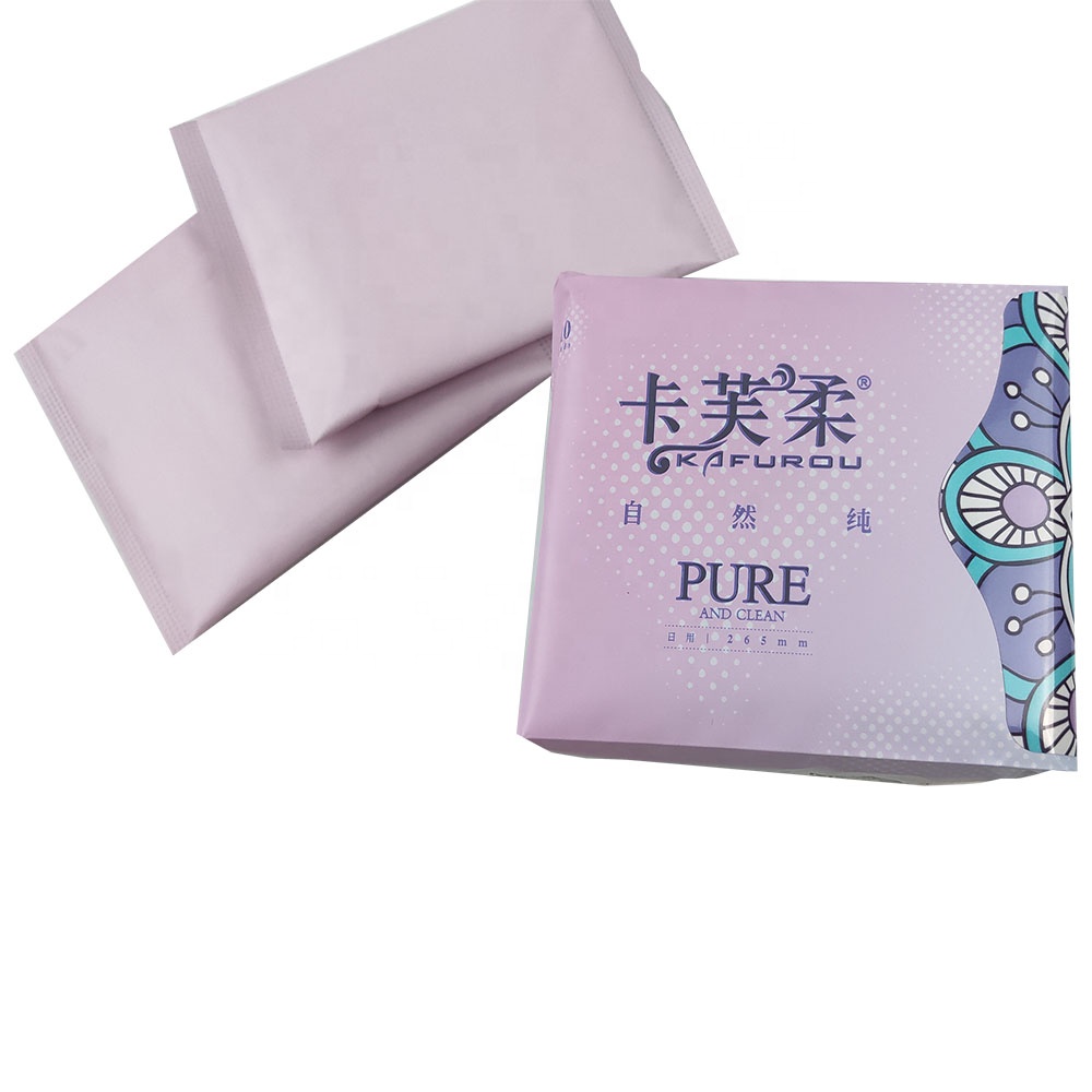 Sanitary Napkins with Wings