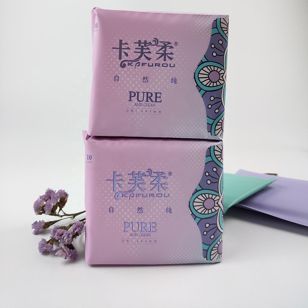 2019 China New Design Disposable Cotton Sanitary Napkin - personalized maternity female ultra thin cotton sanitary napkin sanitary pad with negative ion – Yoho