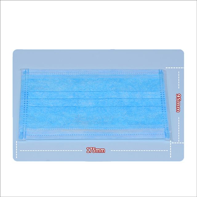 Wholesale Price China Facial Mask -  Hot Sale Disposable Facemask non-woven face mask with three lays – Yoho