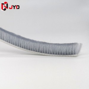 Factory selling Duck Weather Stripping - 5*9mm straight type light gray brush sealing strips – JYD