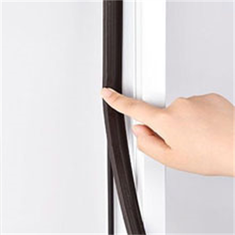118 Inch Window Weather Stripping Door Seal Strip for Bottom and Side of  Door,Self Adhesive PU Foam Weather Strip for Window and Door Insulation