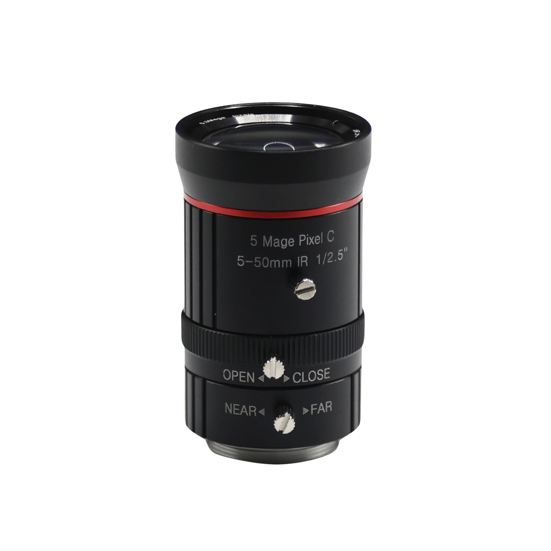 5-50mm F1.6 Vari-Focal Zoom Lens for Security Camera and machine vision system