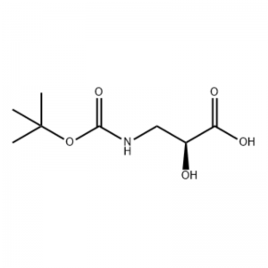 52558-24-4 Ácido (S)-3-(terc-butiloxicarbonilamino)-2-hidroxipropiónico