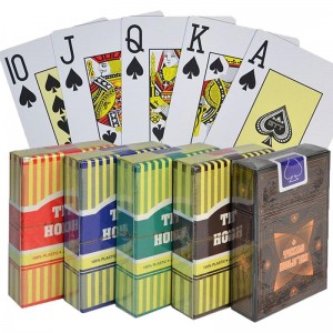 OEM/ODM Manufacturer Playing Card Holder - Big Font PVC Plastic Texas Playing Cards – JiaYi