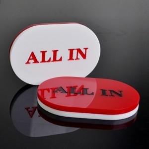 Texas Hold’em Oval ALL IN Button