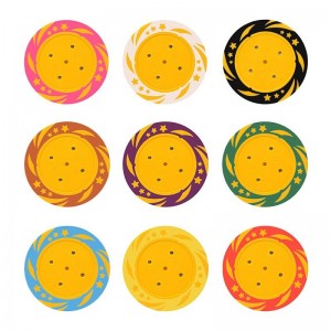 Customizable Whirlwind Clay Poker Chips