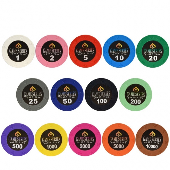 Diamond Clay Poker Chips Game Series Poker Club Featured Image