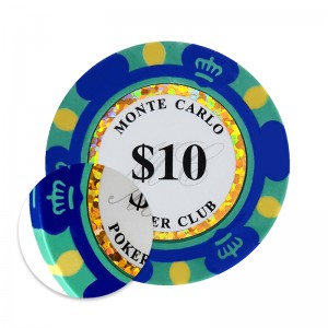 Wholesale Custom Poker Chips Golden Stickers