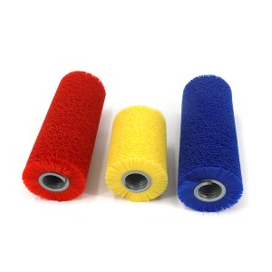 Factory Cheap China Nylon Cylinder Internal Coil Brush for Metal Rods Spring Brush
