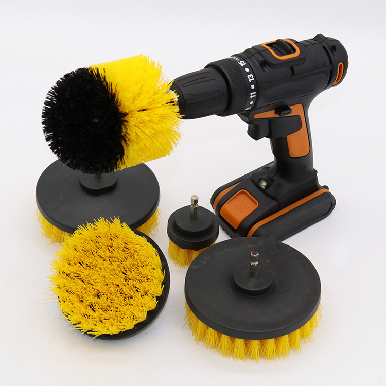 3pcs brush set 2/3.5/4inch drilling brush for bathroom cleaning Featured Image
