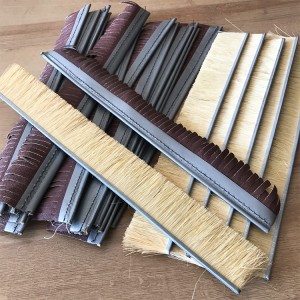 Sisal Sandpaper Strip Brush for Wood Sanding Machine