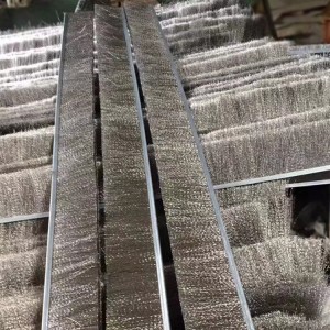 Dust Proof Steel Wire Strip Brushes China