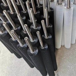 Factory Outlet Nylon Bristle Industrial External Coil Roller Brush