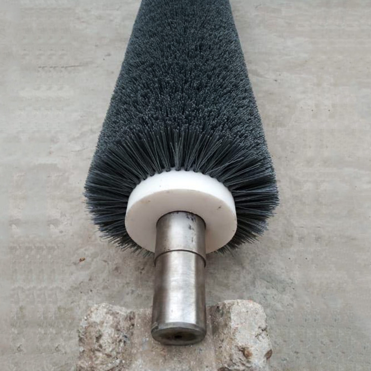 Cheap price Roller Cleaning Brush - Industrial Abrasive Nylon Cylinder Polishing Brush – Jiazhi