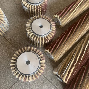 2022 China New Design China 180 Grits Wood Sanding Brushes with Replace Sandpaper