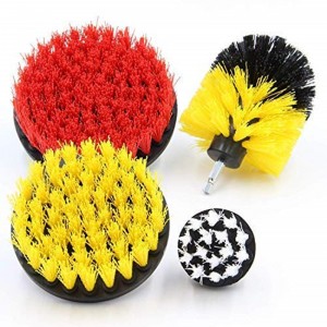 Industrial Set of 3/4 Electric Scrubber Drill 2 3.5 4” Nylon Brush Kit China