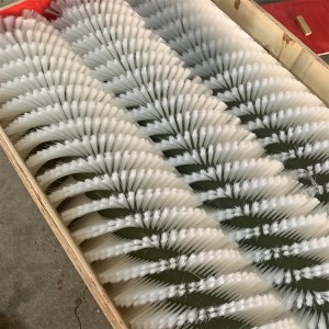 Photovoltaic Solar Panel Cleaning Spiral Roller Cylinder Brush China
