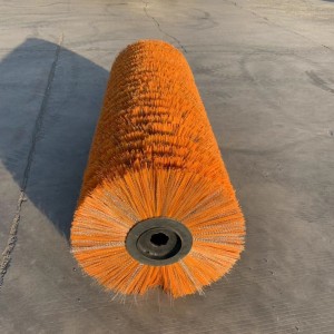 255x800mm/165*500mm Customized size disc road snow sweeping brush from China