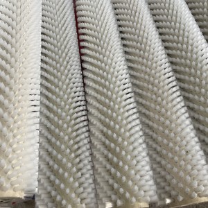 China manufacturer Egg washing machine nylon cleaning roller brush