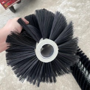 Nylon Solar Cleaning Brushes Nylon Bristle Aluminium Tube Solar Panel Clean Brush China