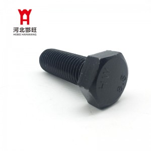 Cheapest Factory M24 Bolt - Metric DIN 933 Hexagon Head Cap Screws / Bolts Full Thread  – Hebei HanWang