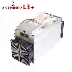 Bitmain Antminer L3+ 504m Litecoin Dogecoin Scrypt Miner With Power Supply