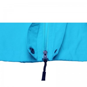 Women Zip Hidden Hood Softshell Jacket