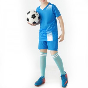 Boy’s 2-Pack Soccer Jersey and Short Sets Quick Dry Sports Team Training Uniform