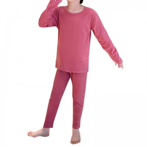 Boys’ Thermal Underwear Set – 2 Piece Performance Base Layer Long Sleeve T-Shirt and Long Johns Set