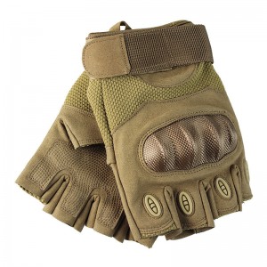Fingerless Tactical Gloves, Airsoft Gloves, Half Finger Military Gloves for Driving, Cycling, Shooting, Hunting, Motorcycle, Climbing, Outdoor Work