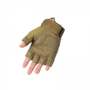 Fingerless Tactical Gloves, Airsoft Gloves, Half Finger Military Gloves for Driving, Cycling, Shooting, Hunting, Motorcycle, Climbing, Outdoor Work