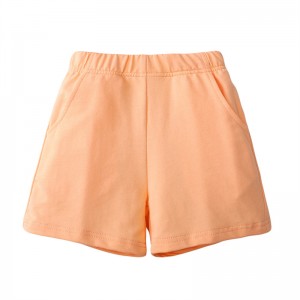 Girls Cotton Shorts with Pockets
