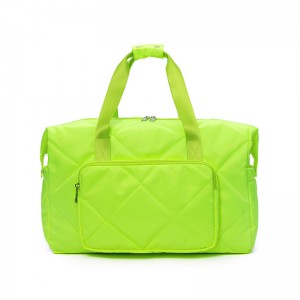 Gym Bag Travel Bag Adjustable and Detachable Shoulder Straps Wet and Dry Separation Polyester Material Multi-Pocket