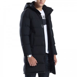 Heated Jacket with Battery Pack, Long Heated Coat for Men