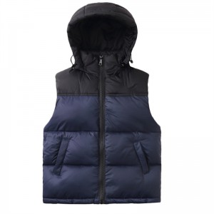 Wholesale Price China Quality Cropped Puffer Vest for Winter Season