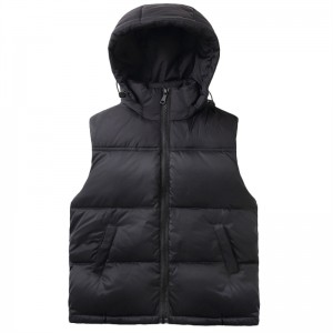 Wholesale Price China Quality Cropped Puffer Vest for Winter Season