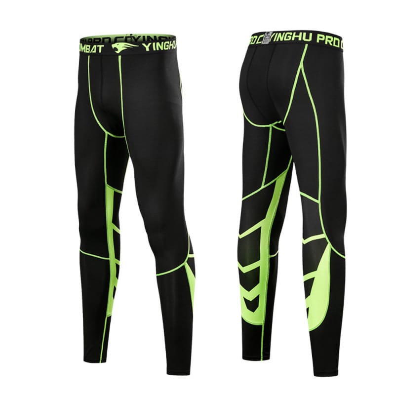 Men Compression Pants Running Tights Gym Yoga Leggings for Athletic Workout (5)