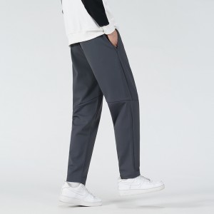 Men Muticolor Casual Cropped Sweatpants With Drawstring Waistband