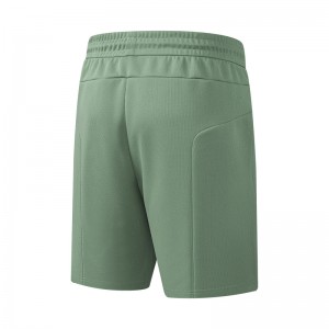 Men plain drawstring quick-drying sports shorts