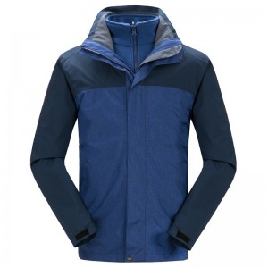 Hot Sale Long Sleeves Detachable Hoodie Men′s Insulated Jacket
