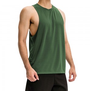 Men’s Quick Dry Workout Tank Top Gym Muscle Tee Fitness Bodybuilding Sleeveless T Shirt