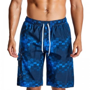 Men’s Sportswear Quick Dry Board Shorts with Pocket