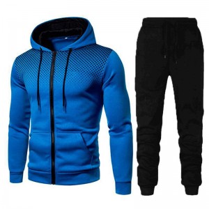Men’s Tracksuits Set Long Sleeve Full Zip Running Sports Sweatsuit For Men 2 Piece Outfits