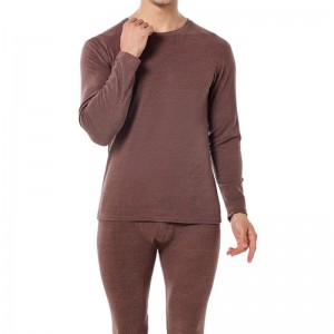 Thermal Underwear for Men Fleece Lined Base Layer Set for Cold Weather