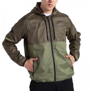 Waterproof Rain Jacket Men, Lightweight Running Windbreaker Outdoor Golf Fashion Coat