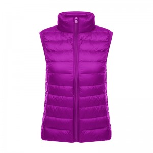 Women’s Lightweight Warm Puffer Vest Running Winter Hybrid Sleeveless Quilted Water Resistant Jacket