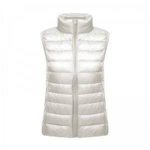 Women’s Lightweight Warm Puffer Vest Running Winter Hybrid Sleeveless Quilted Water Resistant Jacket