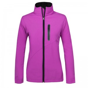 Women’s Softshell Jacket Ski Jacket, Fleece Lined and Water Repellent