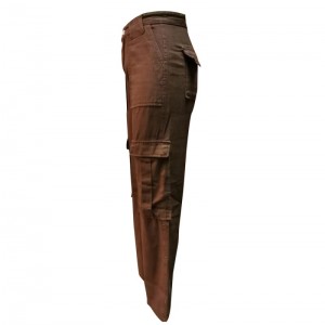 Women’s Cargo Pants with 6 Pockets Casual Plus Size Work Pants Trousers